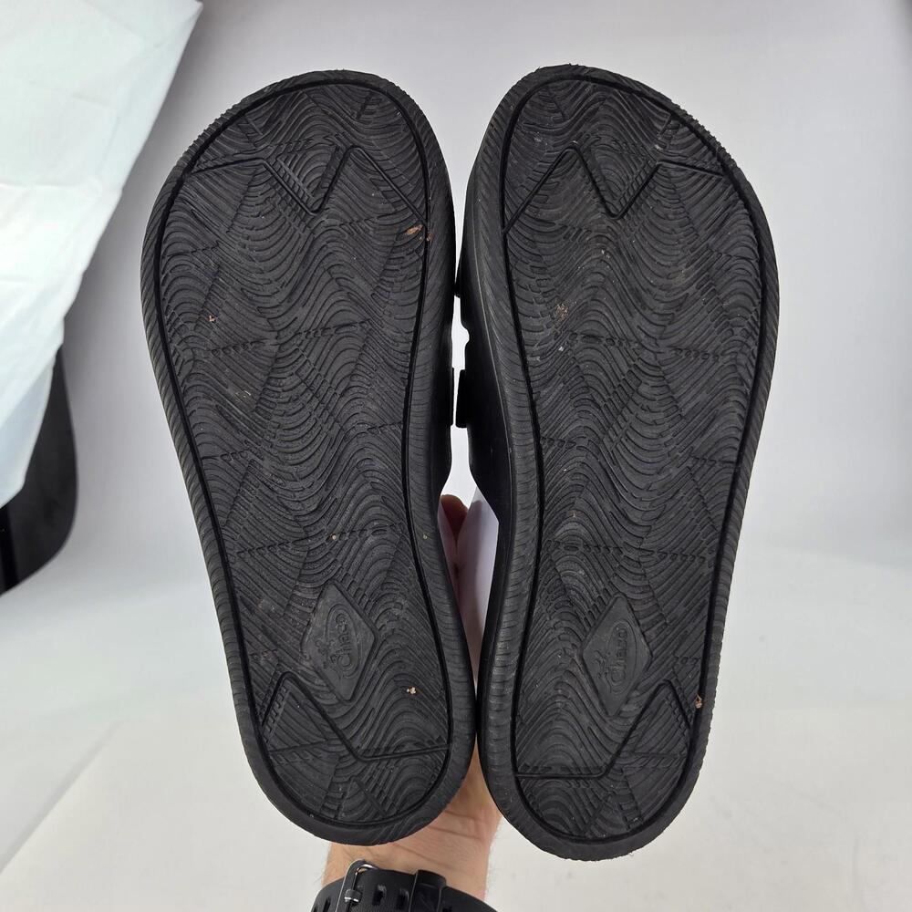 Chaco Chillos Sandals Sandals Mens US 10 Buckle Comfort Black Slide Water Shoes - Picture 6 of 10